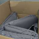 Self Inflating Sleeping Pad with Electric Pump, 3.15" Ultra-Thick Memory Foam Camping Sleeping Pad with Built-in Pillow, 4 Season Camping Mattress Pad, Camping Essentials Gear for Camp Travel Tent Car, Gray (65"L x 31.5"W x 32.7"Th)