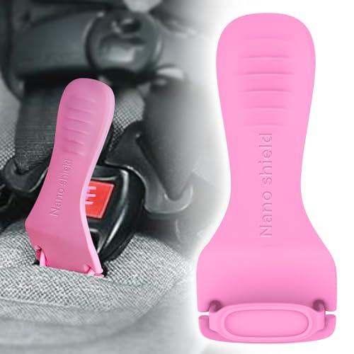 Buckle Release Tool, Easy Unbuckle Tool Button Pusher for Older Kids, Seniors, Long Nails, Quickly Unbuckle Your Kids in School Drop-Offs and Travel, Fits 5 Point Harness & All Button Buckles