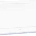 Royal Imports Flower Vase Acrylic Oval - Decorative Centerpiece for Home or Wedding - Non Breakable Plastic, 4" X12 Short Rounded - Clear