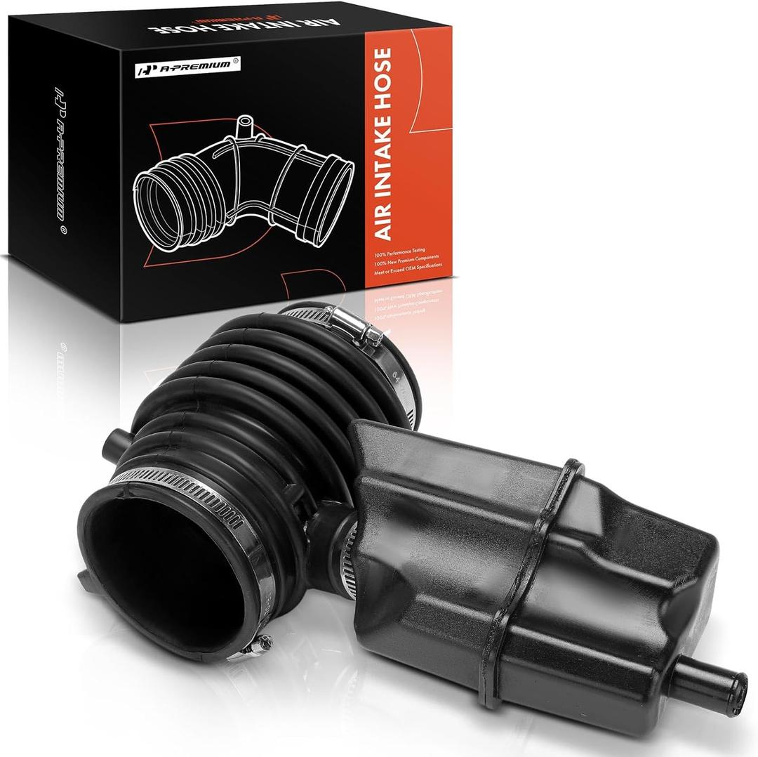A-Premium Engine Air Cleaner Intake Hose W/Clamps Compatible with Nissan Altima 2007-2018, 3.5L