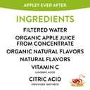 Honest Kids Appley Ever After, Organic Juice Drink, 6 Fl oz Juice Boxes, Pack Of 40, Apple