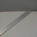 Cabinet Protector Edge Guard (Pack of 6), 24" Clear PVC Cabinet Edge Protectors for 3/4" Thick Kitchen Cabinets Doors Slip-On No-Tool Sliding Installation