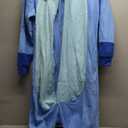 Wishliker Adult Onesie Animal Pajamas Halloween Cosplay Costumes Party Wear Blue (Small)