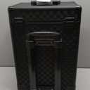 Stagiant Rolling Makeup Case with Drawers Cosmetology Case on Wheels 3 IN 1 Makeup Case 2 Drawers with Foot Stand Spring-release Mechanism Rolling Make Up Organizer for Artist Salon Nail Teach Trunk