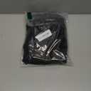 Hemmotop 6 ft Black Arch Cover (No Arch Backdrop Stand), 2-Sided Spandex Arch Covers Stretchy Backdrop, for Wedding, Baby Shower, Birthday Party Decoration,6x2.6 ft (HxW), Black