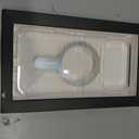 GEMSHELL Grip Magsafe Case For iPhone 15Pro In Clear/Chrome Finish