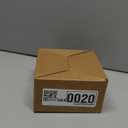 Creative Hobbies Box of 25 Colored Light Bulbs, Random Blinking, 7 Watt, C7 Candelabra Base -Great for Night Lights and Christmas Strings (Transparent)