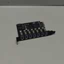 ELUTENG PCIE USB 3.0 Card 7 Ports PCI Expree to USB Expansion Card Super Speed 5Gbps PCI-e USB3 Hub Controller Adapter for Windows 11/10/8/7/XP/Vista