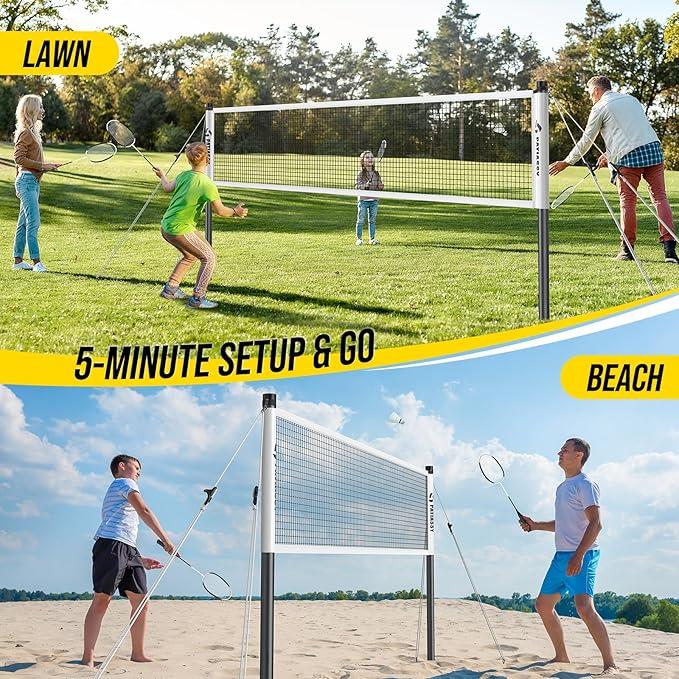 Shuttlecock Badminton Sets & Nets