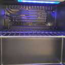 50 Cans Beverage Refrigerator Cooler, 1.3 Cu.ft Mini Fridge Countertop Drink Cooler with Glass Door for Beer, Soda,Wine, Adjustable Digital Temperature Control for Home Dorm Bar, Black