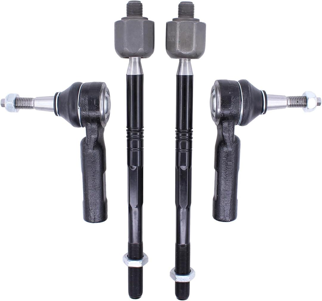 MOTOKU Front Inner and Outer Tie Rod Ends for Chevrolet Cruze Volt Buick Verano