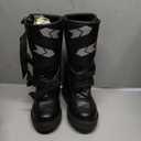 Motorcycle kids boots Motorbike Waterproof shoes Motorcross Dirt Blike Riding Biker Boots for kids, 32