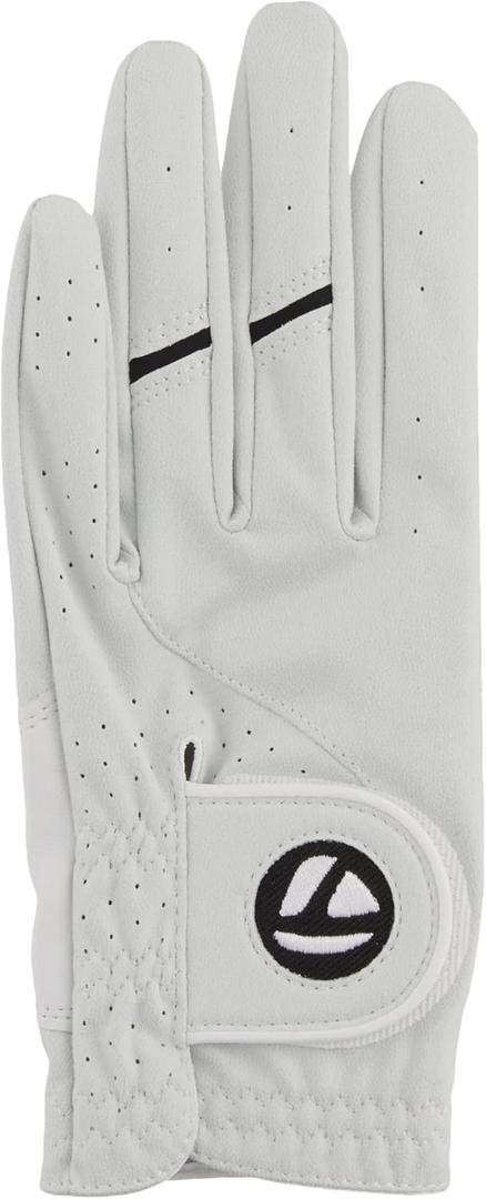 TaylorMade Men's Stratus Tech Golf Glove (White)