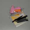 Stitch Gun for Clothes - Handheld Stitch Gun Quick Clothing Fixer - Tagging Gun - Includes 6 Needle, 1000 Black Fasteners & 1000 White Fasteners (Pink,Orange)