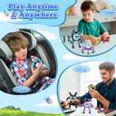 ASIOWELY 4 PCS Transformable Fidget Spinners Toys for Kids and Adults Stress Relief Sensory Toy for Boys Girls Autism Cool Fingertip Gyros for Teens Men Birthdays Valentines Day Gifts for Travel Toys (4 Pcs (Red+yellow+green+bluek))