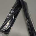 2 Pack Flexible Kitchen Stove Gap Covers, Silicone Gap Fillers Between Counter and Stovetop, Oven, Washer, Dryer, Easy to Wipe, Food Grade (Black, 21 Inches)