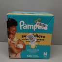 Pampers Swaddlers Diapers, Size 0 (up to 10 lbs), 140 Count, Absorbent, Keeps Baby Dry and Comfortable, Skin Safe Disposable Baby Diaper 