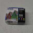 EPSON 232 Claria Ink High Capacity Black & Standard Color Cartridge Combo Pack (T232XL-BCS) Works with WorkForce WF-2930, WF-2950, Expression XP-4200, XP-4205
