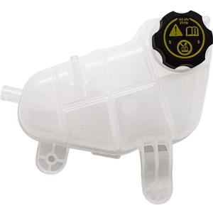 X4XZ Front Engine Coolant Reservoir Radiator Expansion Tank for Chevrolet Chevy Sonic 2012-2019 603-386 (White, L)