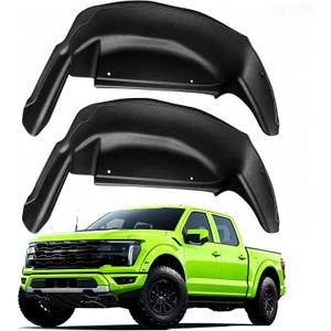 Rear Wheel Well Liners for Ford F150 2021-2026, Mud Flaps & Wheel Well Guards