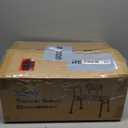 Tub Transfer Bench for Bathtub, Height Adjustable Shower Bench with Backrest, Shower Chair Bath Seat for Elderly, Seniors, Arm Support for Transfer (Large, White)