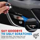 Pearl Black Touch Up Paint for Cars, Car Paint Scratch Repair, Auto Paint Repair Pen, Automotive Scratch Remover, Professional Seamless Coverage, Color Accurate, Long lasting Adhension, Fast Drying