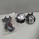 Led Fog Lights Compatible with 2014 2015 2016 2017 2018 2019 2020 2021 Toyota Tundra, 14-21 Tundra Front Driving Fog Lamps Kit, DOT Certified, Clear Lens - 1 Pair