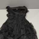 DIYLN Girls Black Dress for Halloween Costume Kids Family Party with Wig Necklace Socks Accessories