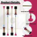 Upgraded DC97-16350Q Washer Suspension Rods,Fit for WA55A7700AV WA55A7300AE WA55CG7100AV,WA55CG7100AW, WA55CG7100AD,Replace AP6806418 PS12708543 EAP12708543