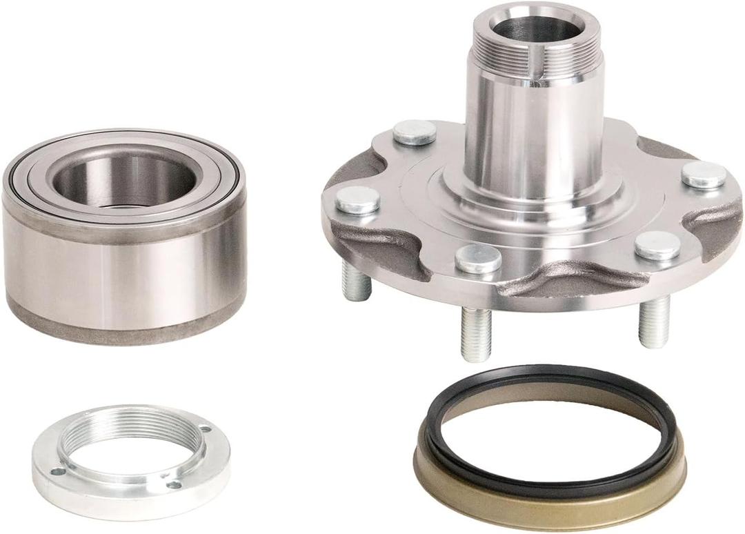 Front Wheel Hub Wheel Bearing Kit Compatible with Toyota Tundra 2000-2006 Tacoma 1999-2004 4Runner 1996-2001 Sequoia 2001-2007 2.7L 3.4L 4.0L 4.7L 2WD Only Not Fit 4WD Replaces 710571 517011