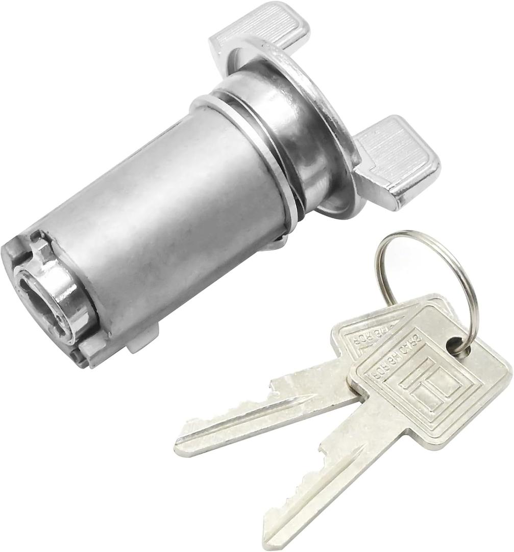 Ignition LC1426 Ignition Starter Switch Lock Cylinder with Keys, Replacement for Jeep Wrangler 1987-1995, Jeep CJ7 1977-1987