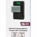 ZGEAR - Universal Camera Battery Charger W/LCD Charge Display