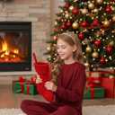 Zupora Girls Fall Outfits 2 Piece Sweatsuit Twist Front Pullover Sweatshirt Wide Leg Sweatpants Tracksuit Kid Clothing Set