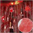 3 x Funnlot Have a Killer Birthday Decorations,5PCS Pre-Assembled Halloween Banner Horror Scary Halloween Birthday Party Decorations Supplies with Backdrop Knife Hanging Decor