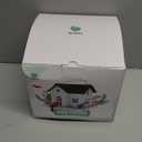 MrCrafts Solar Bird Feeder - Hanging Metal Bird House Feeder with Solar Lights, Outdoor Solar Lantern, Garden Decor for Outside, Unique Gifts for Mom, Grandma, Christmas