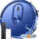 Robot Vacuum and Mop Combo, 2 in 1 Mopping Robotic Vacuum with Schedule, App/Bluetooth/Voice, 3200Pa Max Suction, Self-Charging Robot Vacuum Cleaner, Slim, Ideal for Pet Hair, Hard Floor, Carpet