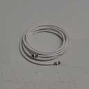 Elecan 3 Ft/1  Pack RG6 Coaxial Coax Cable Connectors Set, Quad Shielded High-Speed Internet 3 GHZ, Broadband Digital TV Aerial, Soft Satellite Cable Extension Double Rubber O-Ring+ Adapter+Ties+Clips