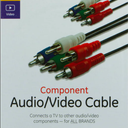 GE Component Audio and Video Cable - Black