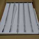 Air Conditioner Fence & Patio Privacy Screen 40" W x 70" H Metal Privacy Fence Panel | Outdoor Privacy Panels for AC Units, Trash Cans & Pools | No-Dig Fencing for Patio Privacy & Gardens (White)