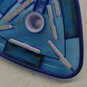 Poolmaster 27514 Clear View Transparent Weighted Triangle Vinyl Liner Swimming Pool Vacuum, Blue