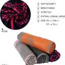 Sumato Scarf for Women Fall Winter Shawl Wraps Long Women Scarves Warm Soft Cashmere Feel Classic Tree Style (Rose)