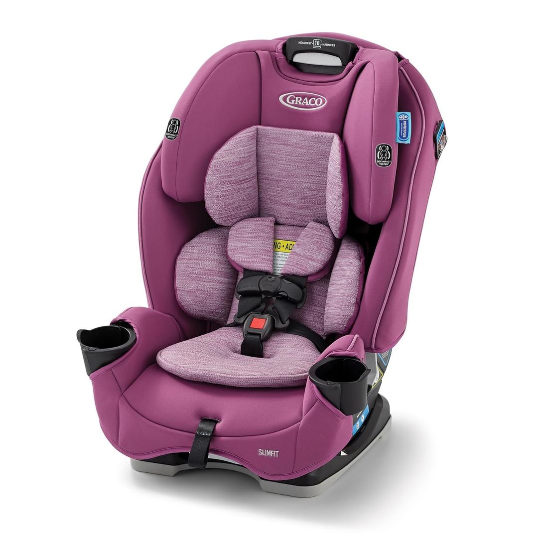 Graco Slimfit 3-in-1 Convertible Car Seat, Space Saving Design, Forward & Rear-Facing, Highback Booster Option Sydney, EXP: 02/28/2036