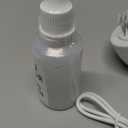 Renu Dog Brush, Renu FreshFur Dog Shower Brush + Bathing Solution, 3 in 1 Self Cleaning Steamy Pet Brushes, Dog Grooming Tool for Long & Short Hair, Removes Loose Hair Reduces Shedding (White)