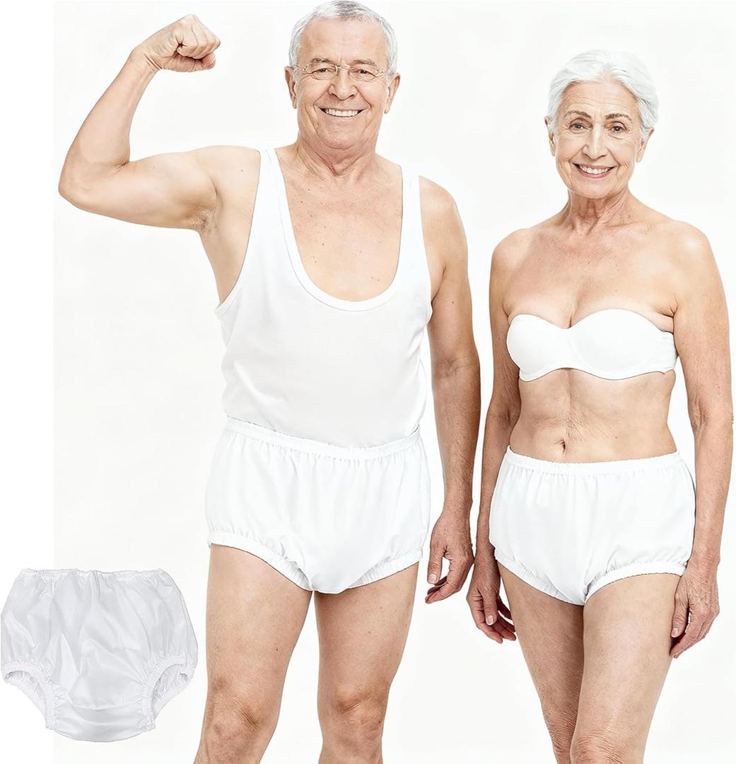 Waterproof Pull-On Unisex Incontinence Cover Pant. Leakproof-Washable - No Heat, Wear with Diaper, Guard Or Pad, Kleinert's