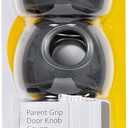 Safety 1st Parent Grip Door Knob Covers, Grey/Charcoal, 4 Count (Pack of 1) (Gray)