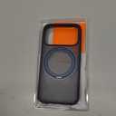 TORRAS Upgrade 360 Magnetic Stand for iPhone 17 PRO Case with Camera Control Button, Fit for MagSafe, Mil-Grade Protection, Slim Soft Edge Translucent Back for iPhone 17Pro 6.3 inch, Deep Blue