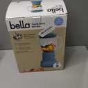 bella 10 Speed Countertop Blender, Juicer & Smoothie Maker, Fits-anywhere Kitchenware, Slim Flip & Store Design, Dishwasher Safe 48oz Capacity Pitcher & Lid, Stainless Steel Blade, 450 Watt, Surf (6 Cup)