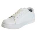 Boys Girls Shoes -Unisex Athletic Casual Dress Kids School Uniform Loafer Oxford Canvas Tennis Sneakers, White (Little Kid/Big Kid, Size 1)