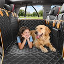 Dog Seat Cover Back Seat Anti Scratch Backseat Protector 600D Orange
Pet Hammock with Mesh Window, Incredibly Easy to Install,Prevents Falls,Easy to Clean Dog Bed for Car, SUV, Truck