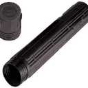 Chartpak Small Expandable Tube for Document Storage and Carrying, 2-1/2" W x 26-5/8" L, Black, 1 Each